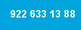 922 633 13 88 922 633 13 88